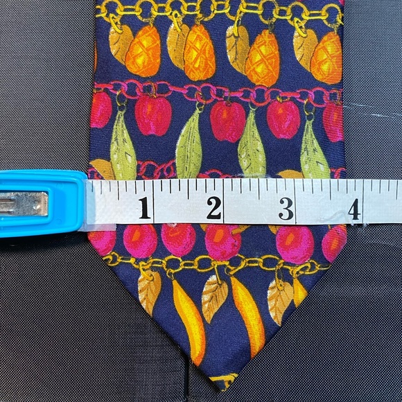 Vintage Yves Saint Laurent Silk Necktie - Picture 7 of 8